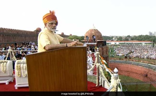 PM Modi Keeps His Promise With Shortest Independence Day Speech In 4 Years