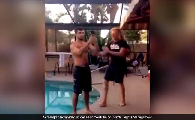 Pool Selfies Aren't Always A Good Idea. Let This Video Show You