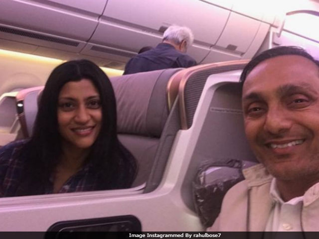 When '<i>Mr And Mrs Iyer</i>' Rahul Bose And Konkona Sen Sharma Met. See Pic