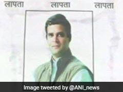 'Rahul Gandhi Missing', Say Posters In Amethi, Offers 'Reward' For Information