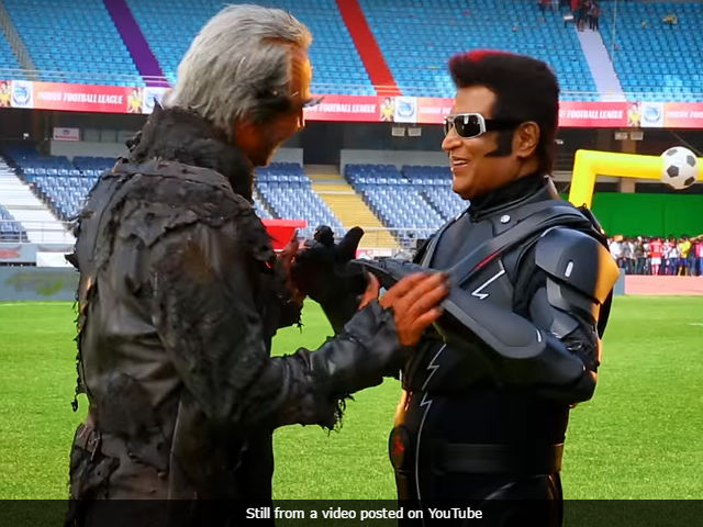 Making Of <i>2.0</i>: Rajinikanth vs Akshay Kumar Looks Interesting