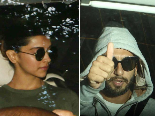 Spotted: Deepika Padukone And Ranveer Singh. But We Can't Tell If They Were Together