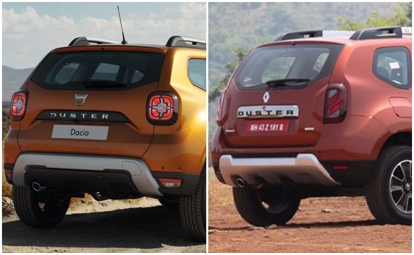 renault duster old vs new rear
