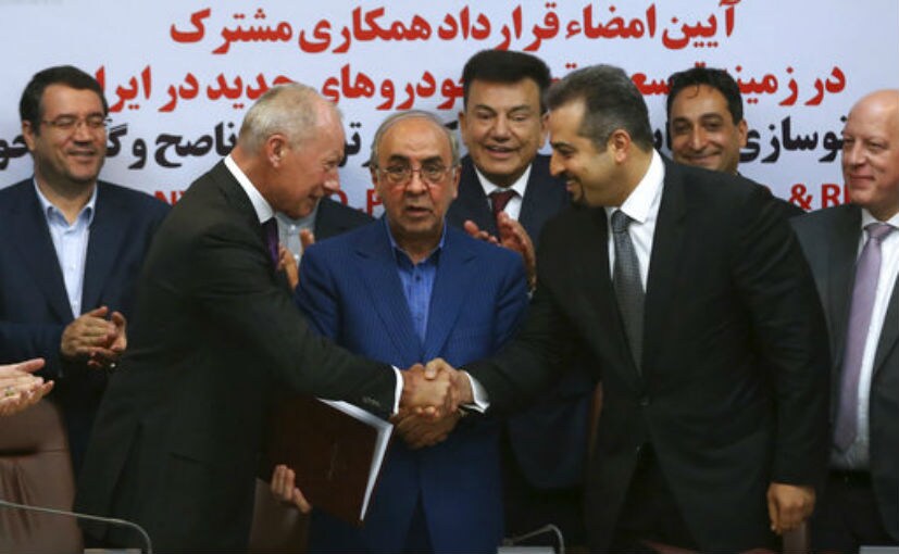 renault signs deal with iran