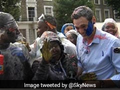 Splashed With Paint On Air, Reporter Learns Perils (And Fun) Of Live News