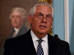 Chief US Diplomat Rex Tillerson To Deliver Major India Policy Speech Today