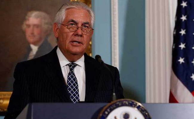 Chief US Diplomat Rex Tillerson Says Never Considered Resigning