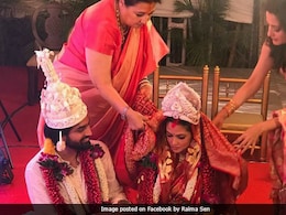 Inside Riya Sen's Traditional Bengali Wedding. See Dreamy Pics Inside Riya Sen's Traditional Bengali Wedding. See Dreamy Pics