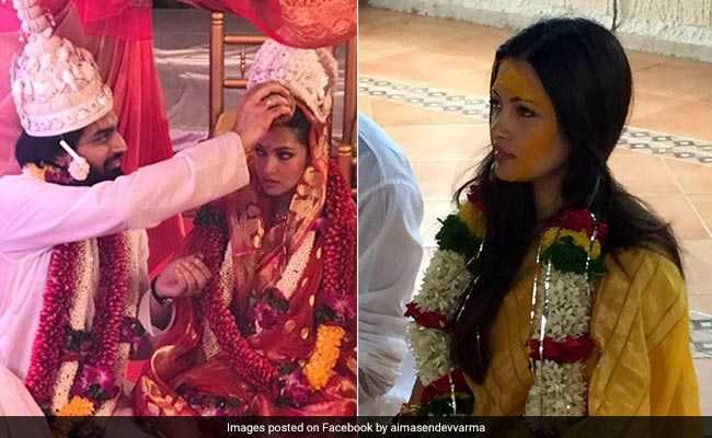 यह क्&zwj;या... रिया सेन ने चुपके से कर ली बॉयफ्रेंड से शादी! देखें फोटो