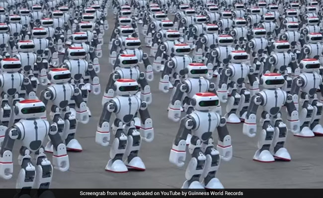 Video: 1,069 Robots Dance Their Way To A Guinness World Record