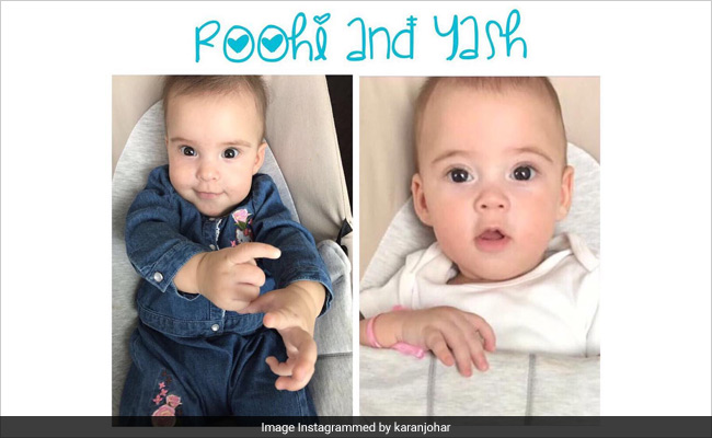 New Photos: पापा करण जौहर ने खींची फोटो, रूही और यश ने दिया पोज