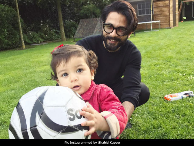 Shahid Kapoor's Pic Proves That Baby Misha's Superpower Is Being Adorable