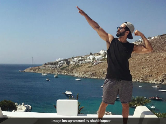 Inside Shahid Kapoor's Vacation Diary