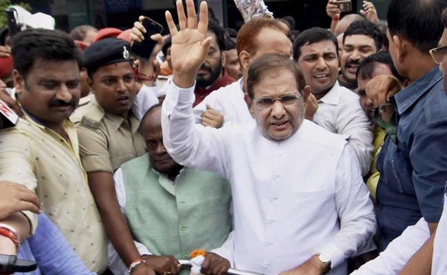 Ex-Janata Dal Member Sharad Yadav Launches 'Loktantrik Janata Dal' Party