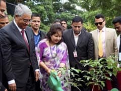 Nepal PM Sher Bahadur Deuba Visits Infosys, T-Hub In Hyderabad
