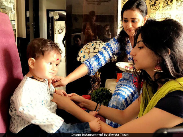 Raksha Bandhan 2017: Shweta Tiwari And Nisha Rawal's Sons Had Their First Rakhi. See Pics