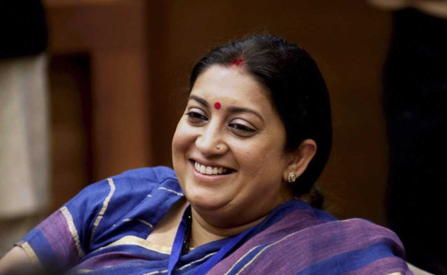 Not Me, Says Smriti Irani On Gujarat Chief Minister Rumours