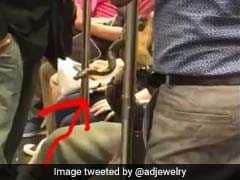 Woman Spots Man Carrying A Snake On Crowded Train. Posts Video On Twitter