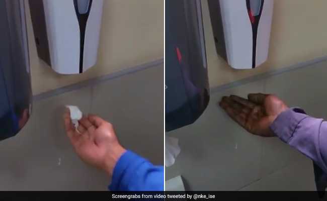 Viral Video Of 'Racist' Soap Dispenser Sparks Debate On Twitter