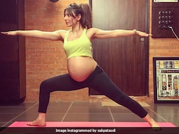 Pregnant Soha Ali Khan Strikes A Warrior Yoga Pose Pregnant Soha Ali Khan Strikes A Warrior Yoga Pose