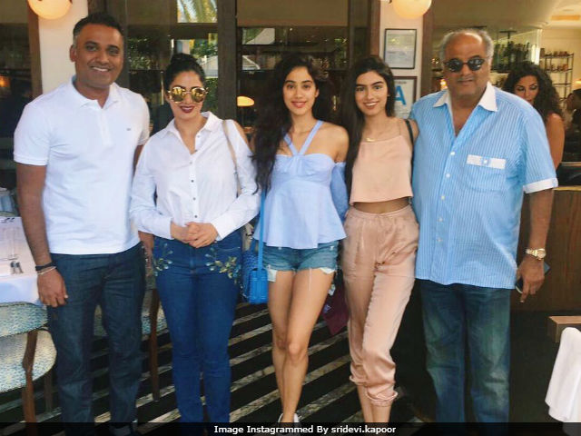 Sridevi's 'Favourite' Person Joined The Kapoors For Lunch In Los Angeles