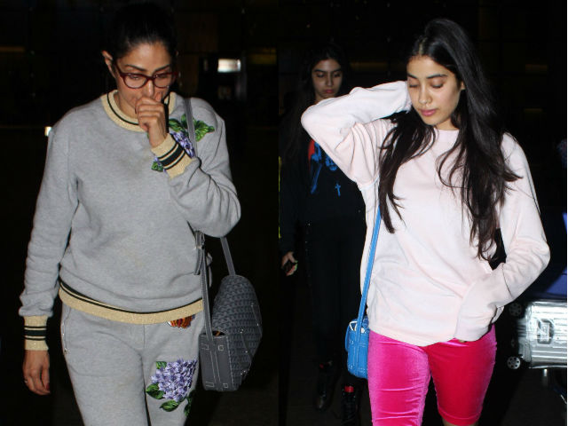 Welcome Home, Sridevi And Jhanvi. Los Angeles Holiday Is Over