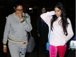 Welcome Home, Sridevi And Jhanvi. Los Angeles Holiday Is Over Welcome Home, Sridevi And Jhanvi. Los Angeles Holiday Is Over