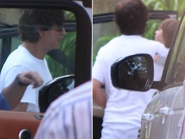 Spotted: Shah Rukh Khan And AbRam At Gauri's New Store. See Pics Spotted: Shah Rukh Khan And AbRam At Gauri's New Store. See Pics