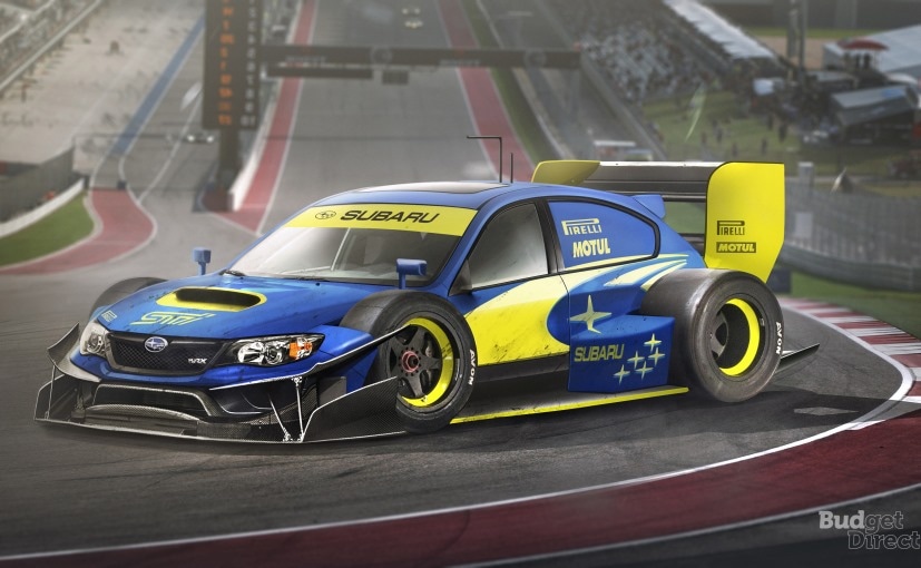 subaru impreza wrx f1 car