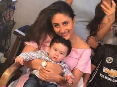 Kareena Kapoor Had A Visitor At Work - Taimur. He Just Dropped By, You Know