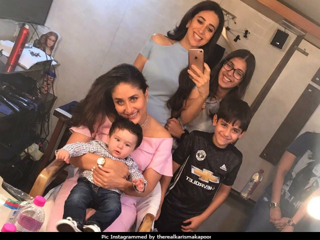 Kareena Kapoor Had A Visitor At Work - Taimur. He Just Dropped By, You Know