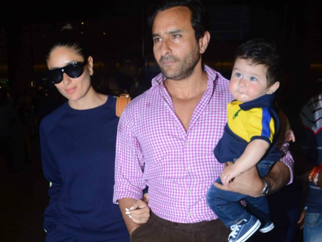 Baby Taimur Returns From Swiss Vacation With Mom Kareena Kapoor And Dad Saif Ali Khan