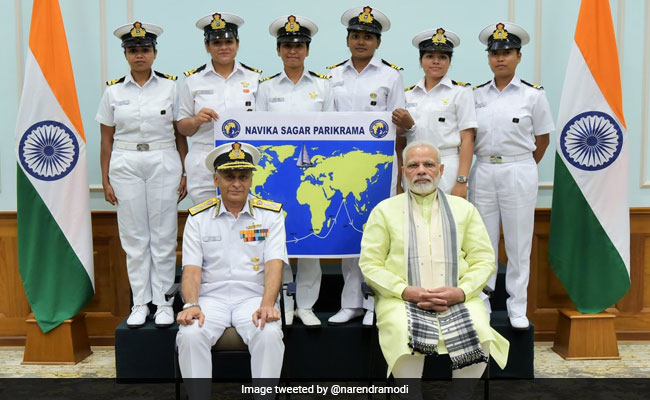 All-Women Indian Navy Crew To Sail Around The World