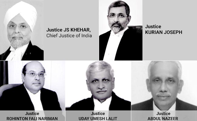 Triple <i>Talaq</i>: 5 Judges, 5 Faiths, What They Said