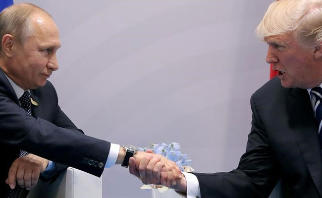 Trump Offers Putin Condolences Over Plane Crash