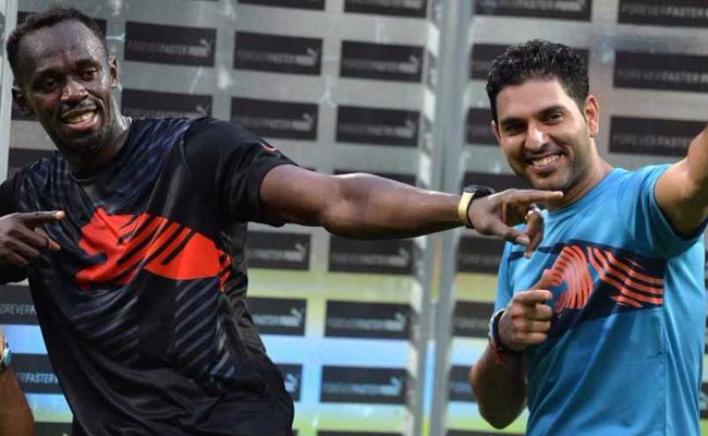 Throwback: When Yuvraj Singh Defeated Usain Bolt, The Fastest Human