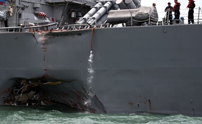 After US Destroyer Collision, Chinese Paper Says US Navy A Hazard