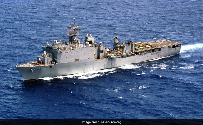 USS Pearl Harbor Arrives In Goa