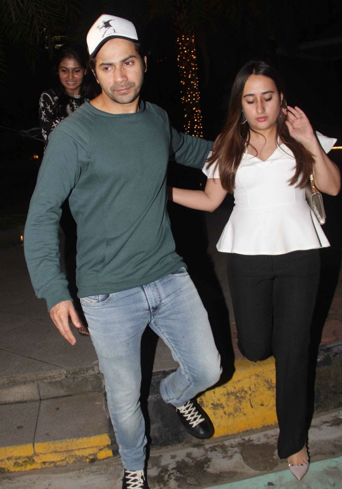 Varun Dhawan Spotted On A Dinner Date With Rumoured ...