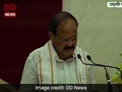 Venkaiah Naidu Takes Oath As India's 13th Vice President