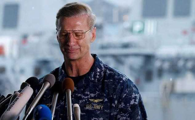 US Navy To Relieve Seventh Fleet Commander After Collisions In Asia