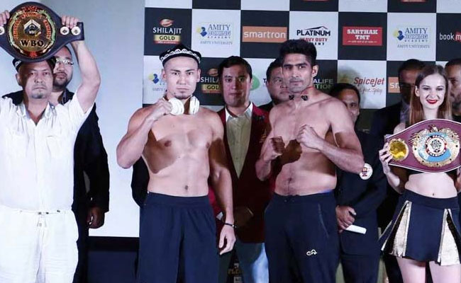 चीनी बॉक्‍सर जुल्फिकार के खिलाफ विजेंदर सिंह की निगाहें दोहरे खिताब पर