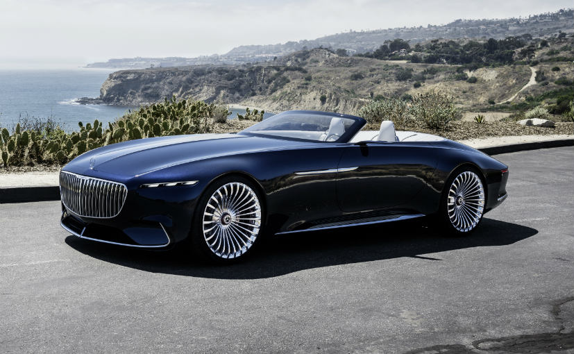 Vision Mercedes-Maybach 6 Cabriolet Unveiled At Pebble Beach