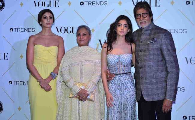 Vogue Beauty Awards: न अमिताभ बच्‍चन न जया बच्‍चन बल्कि नातिन नव्‍या नवेली पर टिकी सबकी नजर