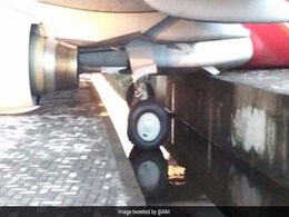 Air India Plane Rolls Into Drain At Kochi Airport, 102 On Board Evacuated Air India Plane Rolls Into Drain At Kochi Airport, 102 On Board Evacuated