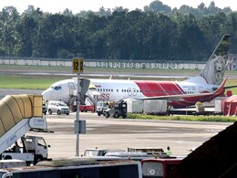 100 Escape On Ladders After Air India Plane Rolled Into Kochi Drain 100 Escape On Ladders After Air India Plane Rolled Into Kochi Drain