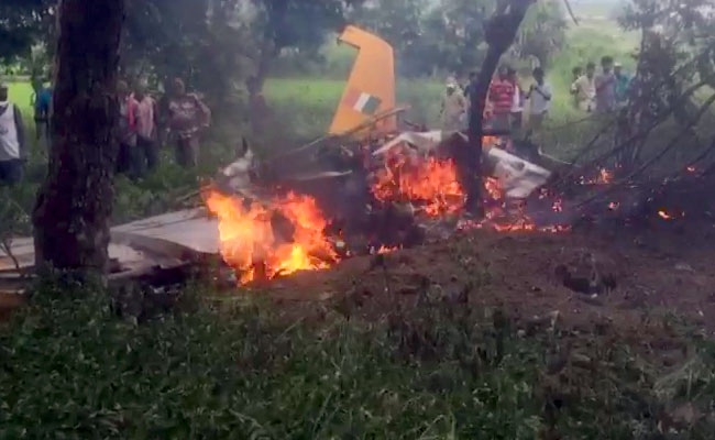 Air Force Trainer Jet Crashes Near Hyderabad, Pilot Ejects Safely