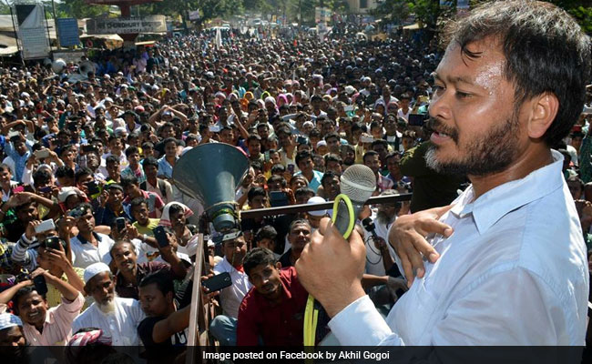 Protests Across Assam Demanding Release Of Activist Akhil Gogoi, Repeal Of CAA