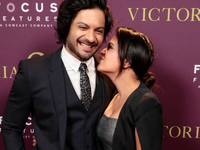 Richa Chadha And Ali Fazal Strike Couple Poses At Victoria And Abdul Screening