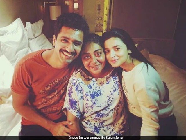 Alia Bhatt, Vicky Kaushal Pack First Schedule Of <i>Raazi</i> With A Happy Pic